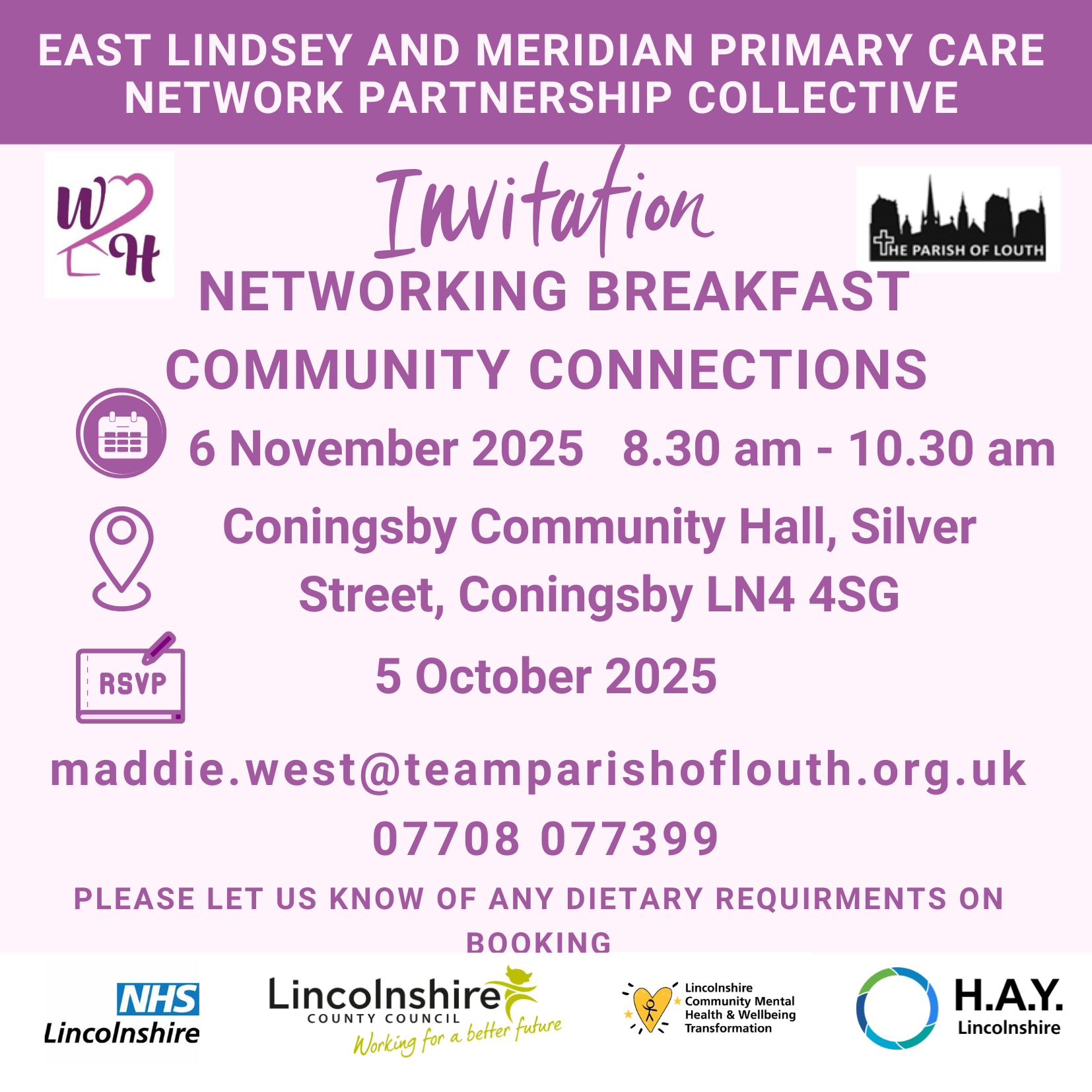 Networking 6 november 2025invite